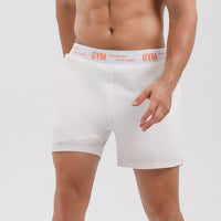 Men's Muscle Shorts Double Liner Elastic