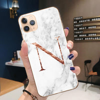 Compatible With Matte Marble Mobile Phone Case Mini AZ Size