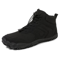 Men's Casual Cotton-padded Shoes High-top With Velvet Warm Snow Boots
