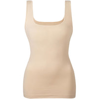 Women's Tummy Control Shapewear Tank Tops Seamless Square Neck Compression Tops Slimming Body Shaper Camisole