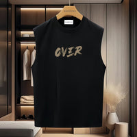 Mens American Style Sporty Minimalist Casual Vest