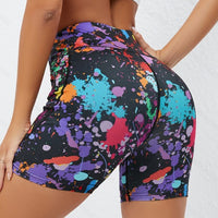 High Waisted Yoga Pants Feature A Highly Elastic Design That Effectively Flattens The Tummy And Lifts The Hips