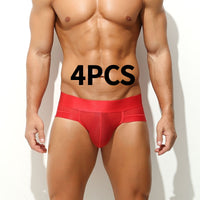 Fashion Men's Underwear Ice Silk Mesh Briefs