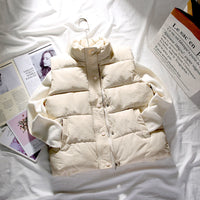 Cotton Vest Women's Short Winter Down