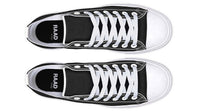 Fashion Printed Couple High Top Canvas Shoes