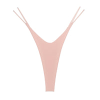 High Slit T-back Cotton Double Layer Bikini Shape Underwear Thin Belt