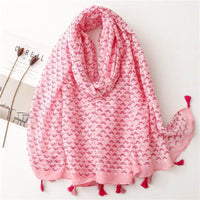 Creative Chinese Style Cotton And Linen Scarf