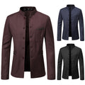 Men's Stand Collar Suit Slim Jacket