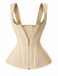 Waist Trainer For Women Body Shaper Corset Vest Tank Top With Steel Bones