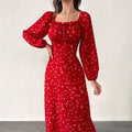 Resort-style Belted Maxi Dress Womens Clothing