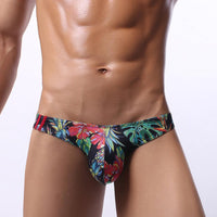 Printed U-shaped Mesh Breathable Moisture-wicking Panty
