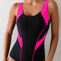New Competitive-style Multi-color One-piece Swimsuit