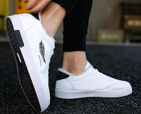 Plush Thick Board Shoes Casual Versatile Student Men's Cotton Shoes