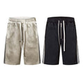 Vintage Waste Soil Style Tie-dyed Contrast Color Washed Shorts