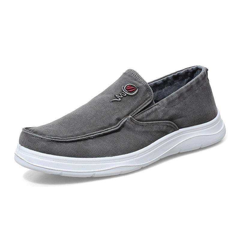 Old Beijing Cloth Shoes Men's Plus Size Canvas