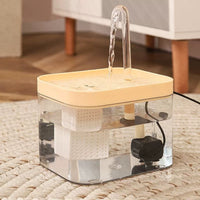 Cat Automatic Circulation Flow Mute Water Fountain Mouth Wet-proof Drinking Water Apparatus