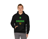 European And American Letter Print Hooded Sweatshirt