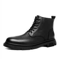 Martin Boots Men's Autumn Elevator Shoes 10cm Breathable
