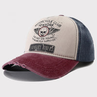 Women's Retro Washed Denim Baseball Cap