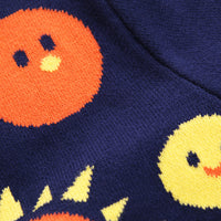 Children's Autumn And Winter New Double-layer Cotton Sweater