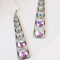 Multi-colored Turquoise And Precious Stones With A Variety Of Earrings