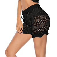 Hollow Knitted High Elastic Crocheted Hollow Shorts