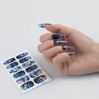 Nail Sticker European And American Oil Painting Art