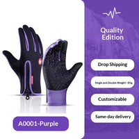 Thermal Windproof And Insulated Gloves For Skiing And Cycling