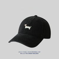 Dachshund Embroidered Baseball Cap For Women Versatile And Easy To Style