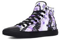 Fashion Printed Couple High Top Canvas Shoes