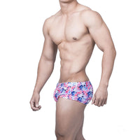 Personality Skull Small Boxer Swimming Shorts Men's