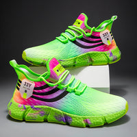 Men's Shoes Summer Breathable Thin Student Youth Leisure Sports Dad Shoes