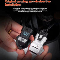 Car Led Headlight Far And Near Light Switching