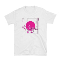 Men's And Women's Personality Plum Printing T-shirt