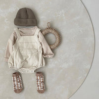 Vest Bag Fart Clothes Plaid Triangle Romper