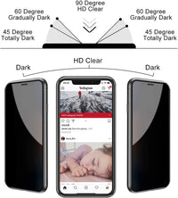 Metal Frame High-definition Anti Peeping Protective Cover
