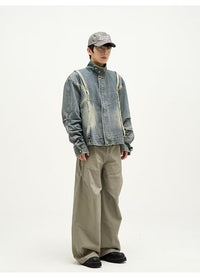 Men's Niche American Vintage Denim Jacket