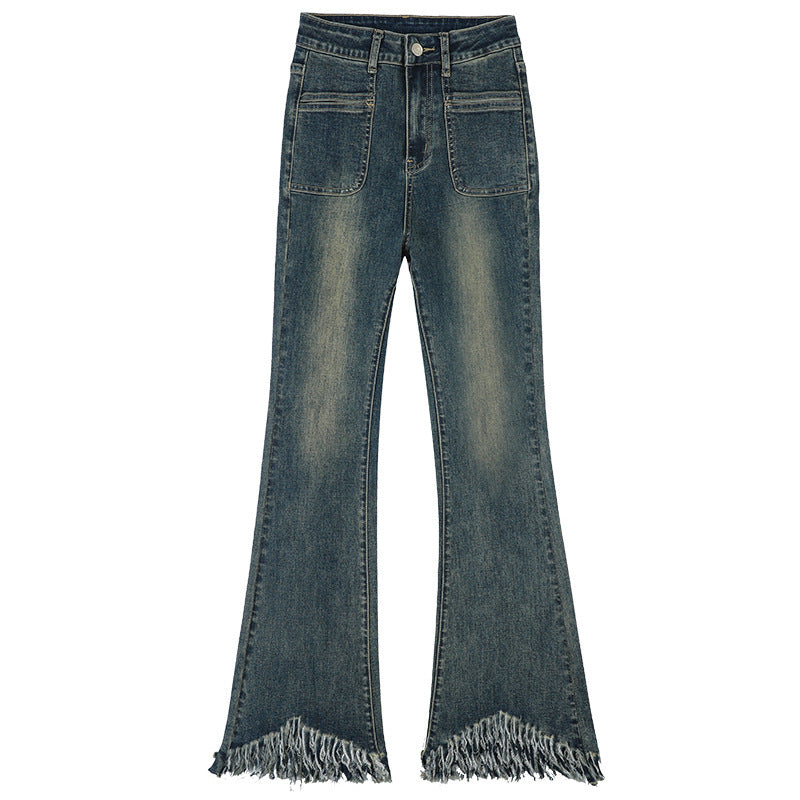 Fashionable Retro Flared Jeans For Women