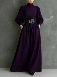 Affordable Luxury Purple Dress A Niche Elegant Gown