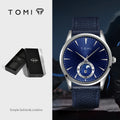 Korean-style Fashionable Round Watch For Men And Women, Simple And Casual