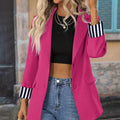 Women's Cardigan Button Small Coat Long Sleeve Short Suit
