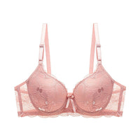 Lace Hollow Massage Push Up Bras Underwear For Women