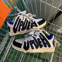 Men's All-match Sneakers Personality Letter Small White Shoes