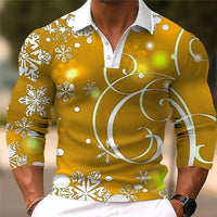 Autumn Fashion Polo Collar Button Animal Print Long Sleeve