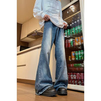 American-style Retro Washed Design Towel Embroidered Skinny Jeans For Women