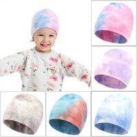 Ins Style European And American New Children's Tie-dye Pullover Hat Pure Cotton