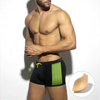 Fashion Polka Dot Print Three-dimensional Sexy Quick-drying Swimming Boxers