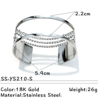 European And American Titanium-steel Pearl Braceletsnon-fading, Niche, And Effortlessly Luxurious