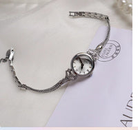 Vintage Square Watch For Women A Dainty Mini Square Design With A Wheat-sheaf Motif