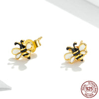 Niche Design Insect S925 Silver Earrings SCE1182